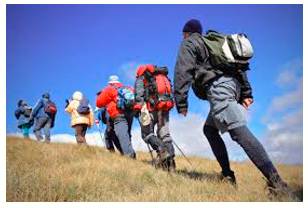 Expedition  - An organized journey with a particular purpose, especially to find out about a place that is not well known.