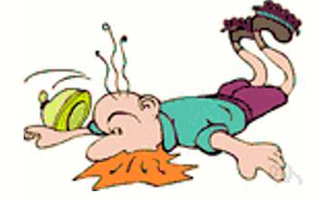Spew  - Expel large quantities of (something) rapidly and forcibly.
