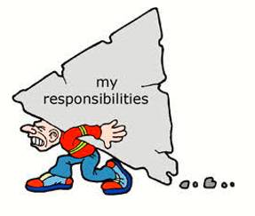 Onus  - The responsibility for something.