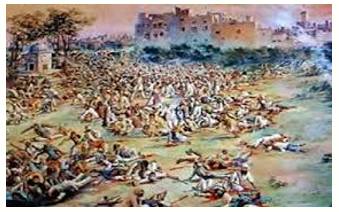 Carnage  - The killing of a large number of people.