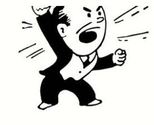 Rant - Speak or shout at length in an angry, impassioned way.