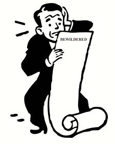 Bewilder  - Cause (someone) to become perplexed and confused.