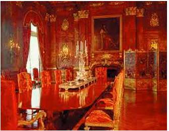Gilded  - Wealthy and privileged.