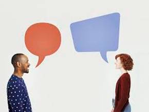Discourse  - A formal discussion of a topic in speech or writing.