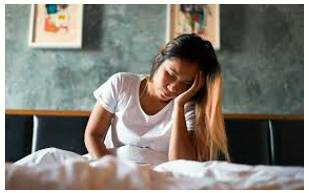 Malaise  - A general feeling of discomfort, illness, or unease whose exact cause is difficult to identify.
