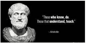 Dictum  - A statement that expresses something that people believe is always true or should be followed.