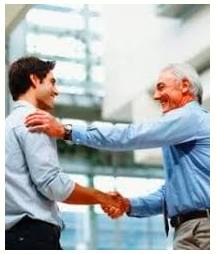 Nudge  - Coax or gently encourage (someone) to do something.