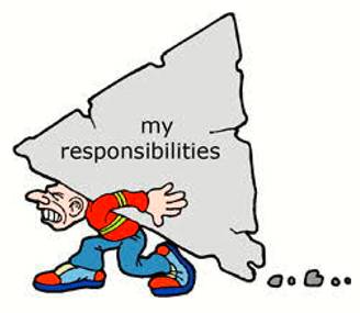 Onus  - The responsibility for something.