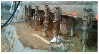 Underpin  - Support, justify, or form the basis for.