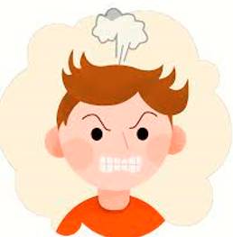 Simmer  - Show or feel barely suppressed anger or other strong emotion.
