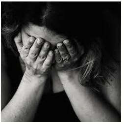Penitence  - The action of feeling or showing sorrow and regret for having done wrong;