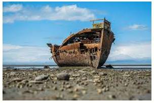 Wreck  - Destroy or severely damage (a structure, vehicle, or similar)