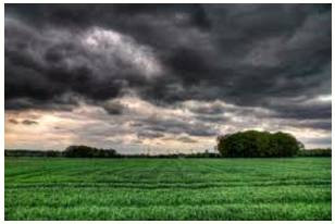 Portend  - Be a sign or warning that (something, especially something momentous or calamitous) is likely to happen.