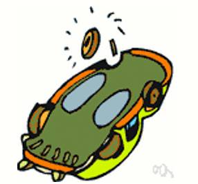 Upend  - Set or turn (something) on its end or upside down.