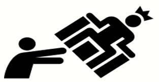 Topple  - to make somebody lose their position of power or authority.