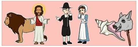 Allegory  - A story, poem, or picture that can be interpreted to reveal a hidden meaning, typically a moral or political one.