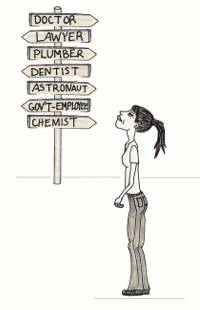 Daunting  - Making somebody feel nervous and less confident about doing something.