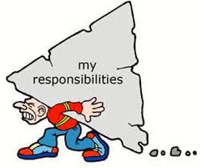 Onus  - The responsibility for something.