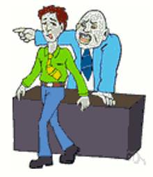 Reprimand  - To tell somebody officially that you do not approve of them or their actions.