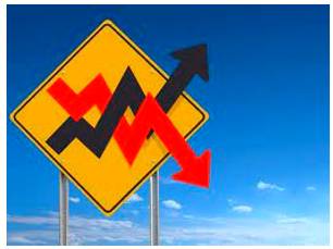 Volatile  - Liable to change rapidly and unpredictably, especially for the w.