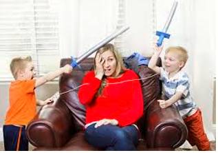 Pandemonium  - Wild and noisy disorder or confusion.