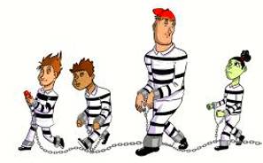 Delinquent  - (typically of a young person) tending to commit crime, particularly minor crime.