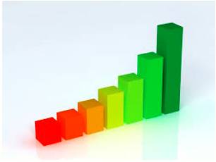 Accretion  - A thing formed or added by gradual growth or increase.