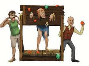 Demean - Do something that is beneath one's dignity.