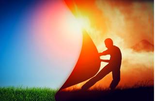 Dispel  - To remove fears, doubts, and false ideas, usually by proving them wrong or unnecessary.