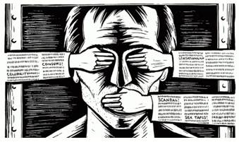 Draconian  - (of laws or their application) excessively harsh and severe.
