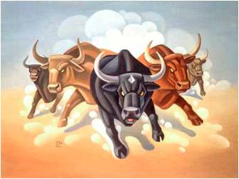 Runaway  - Happening very easily or quickly, and not able to be controlled.