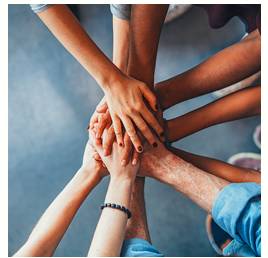 Solidarity  - Support by one person or group of people for another because they share feelings, opinions, aims, etc.