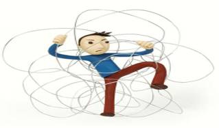 Embroiled  - Be Involved deeply in an argument, conflict, or difficult situation.
