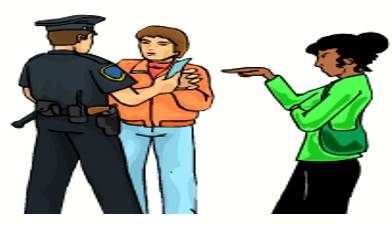 Prosecute  - To officially charge somebody with a crime.