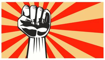 Sedition  - Conduct or speech inciting people to rebel against the authority of a state or monarch.