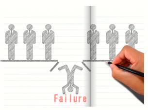 Fiasco  - A complete failure, especially a ridiculous or humiliating one.