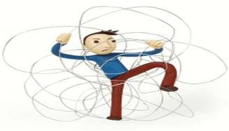 Embroiled  - Be Involved deeply in an argument, conflict, or difficult situation.