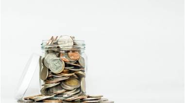Accumulate  - To collect something, especially in large quantities.