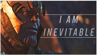 Inevitable  - Certain to happen; unavoidable.