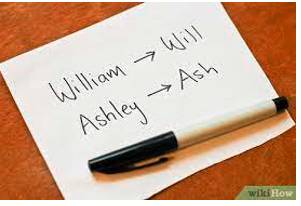 Pseudonym  - A name used by somebody, especially a writer, instead of their real name.