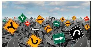 Disarray  - A lack of order or organization in a situation or a place.