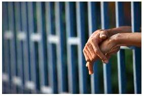 Incarceration  - The act of putting somebody in prison or in another place from which they cannot escape.