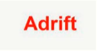 Adrift - Feeling alone and without a direction or an aim in life.