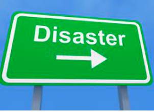 Calamitous  - Causing great damage to people’s lives, property, etc.