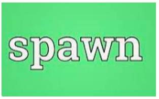 Spawn  - To cause something to develop or be produced.
