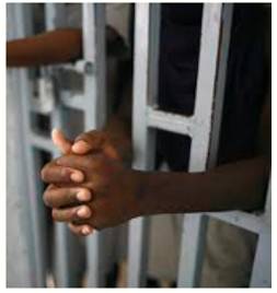 Detention  - The state of being kept in a place, especially a prison, and prevented from leaving.
