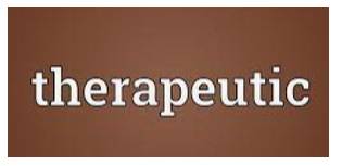 Therapeutic  - Helping to treat an illness.