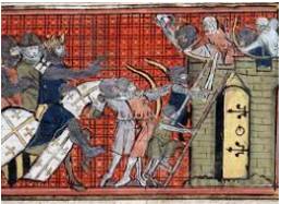 Crusade  - A long and determined effort to achieve something that you believe to be right or to stop something that you believe to be wrong.