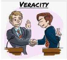 Veracity - the quality of being true