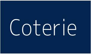 Coterie  - A small group of people who have the same interests and do things together but do not like to include others